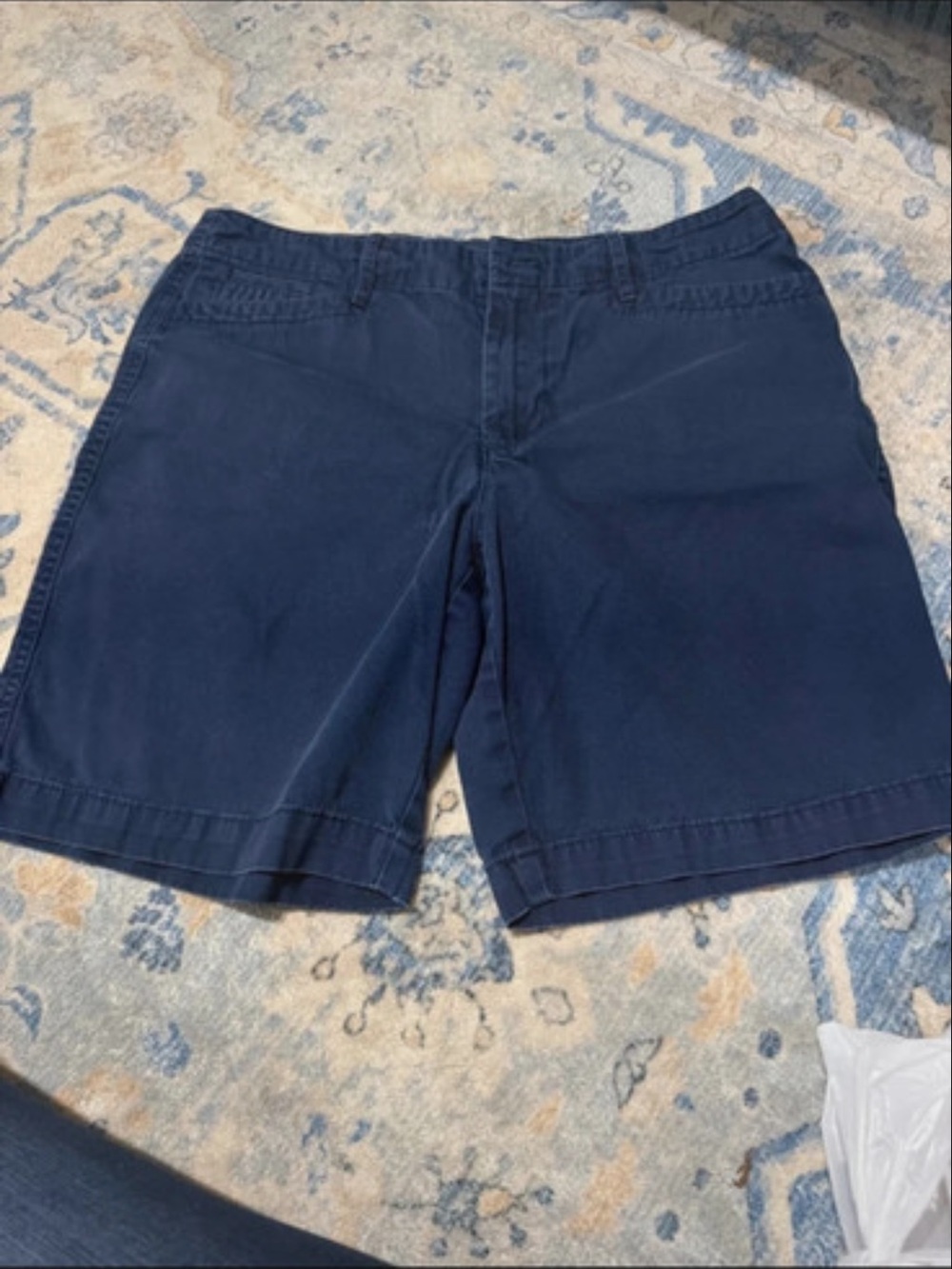 Polo by Ralph Lauren High-Waist Navy Shorts